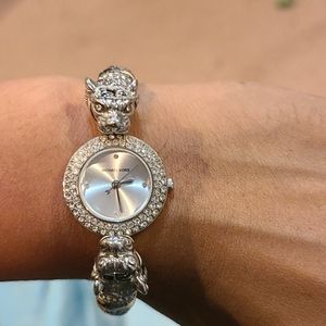 Michael Kors bracelet watch jaguars crystals